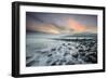 A View of Clavell's Pier Near Kimmeridge-Chris Button-Framed Photographic Print
