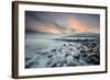 A View of Clavell's Pier Near Kimmeridge-Chris Button-Framed Photographic Print