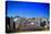 A view of Comares, located in the foothills of the Montes de Malaga 703 meters above sea level....-Panoramic Images-Stretched Canvas