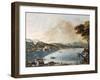 A View of Como from the Lake-Giosafatto Alfieri-Framed Art Print