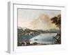 A View of Como from the Lake-Giosafatto Alfieri-Framed Art Print