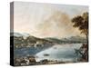 A View of Como from the Lake-Giosafatto Alfieri-Stretched Canvas