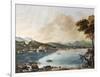 A View of Como from the Lake-Giosafatto Alfieri-Framed Art Print