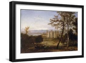 A View of Conishead Priory, Lancashire,the Seat of Colonel T.R.G. Braddyl-James Wilson Carmichael-Framed Giclee Print