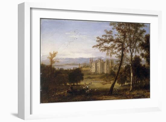 A View of Conishead Priory, Lancashire,the Seat of Colonel T.R.G. Braddyl-James Wilson Carmichael-Framed Giclee Print