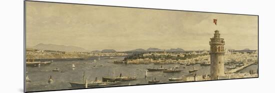 A View of Constantinople from Marmarameer-Michael Zeno Diemer-Mounted Giclee Print