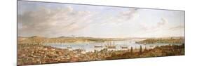 A View of Constantinople Overlooking the Bosphorous, 1770-Antoine de Favray-Mounted Premium Giclee Print