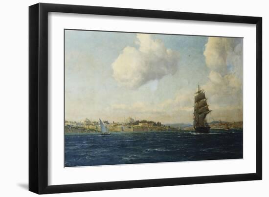 A View of Constantinople-Michael Zeno Diemer-Framed Giclee Print