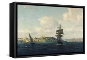 A View of Constantinople-Michael Zeno Diemer-Framed Stretched Canvas