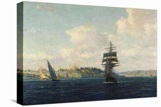 A View of Constantinople-Michael Zeno Diemer-Stretched Canvas