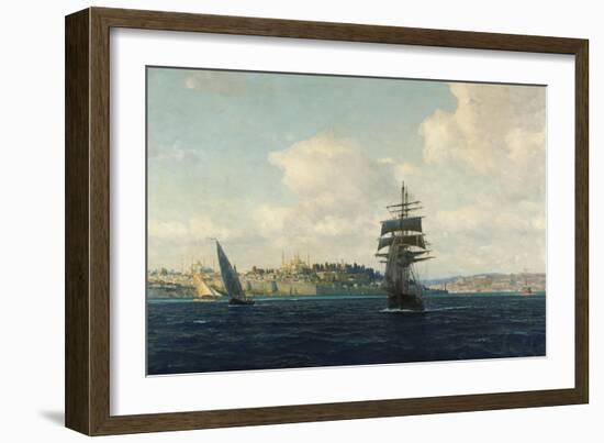 A View of Constantinople-Michael Zeno Diemer-Framed Giclee Print