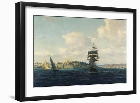 A View of Constantinople-Michael Zeno Diemer-Framed Giclee Print