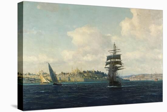 A View of Constantinople-Michael Zeno Diemer-Stretched Canvas