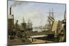 A View of Copenhagen with the Knippelsbro, 1882-J.E. Carl Rasmussen-Mounted Giclee Print