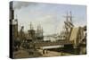 A View of Copenhagen with the Knippelsbro-Jans Erik Carl Rasmussen-Stretched Canvas