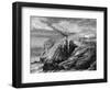 A View of Cornwall, England, 19th Century-Jean Baptiste Henri Durand-Brager-Framed Giclee Print