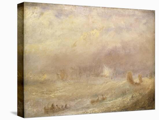 A View of Deal-Joseph Mallord William Turner-Stretched Canvas