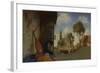 A View of Delft, 1652 (Oil on Canvas)-Carel Fabritius-Framed Giclee Print