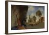 A View of Delft, 1652 (Oil on Canvas)-Carel Fabritius-Framed Giclee Print