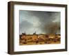 A View of Delft with the Explosion of 1654, 1654-Egbert van der Poel-Framed Giclee Print
