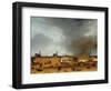 A View of Delft with the Explosion of 1654, 1654-Egbert van der Poel-Framed Giclee Print