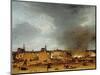 A View of Delft with the Explosion of 1654, 1654-Egbert van der Poel-Mounted Giclee Print