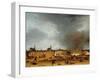 A View of Delft with the Explosion of 1654, 1654-Egbert van der Poel-Framed Giclee Print