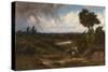 A View of Derbyshire-Colin Rendall-Stretched Canvas