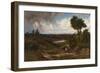 A View of Derbyshire-Colin Rendall-Framed Giclee Print