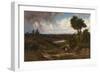 A View of Derbyshire-Colin Rendall-Framed Giclee Print