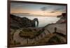 A View of Durdle Door in Dorset-Chris Button-Framed Photographic Print