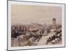 A View of Edinburgh-David Roberts-Mounted Giclee Print