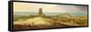 A View of Egmond Abbey-Claes Jacobsz. van der Heck-Framed Stretched Canvas