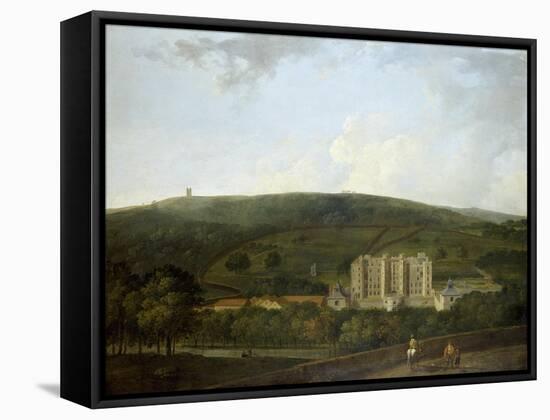 A View of Elizabethan Chatsworth-Richard Wilson-Framed Stretched Canvas