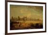 A View of Eton from the Playing Fields, 1822-Edmund Bristow-Framed Giclee Print