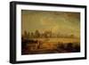 A View of Eton from the Playing Fields, 1822-Edmund Bristow-Framed Giclee Print