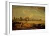 A View of Eton from the Playing Fields, 1822-Edmund Bristow-Framed Giclee Print