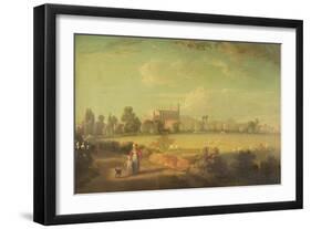 A View of Eton from the Playing Fields-Edmund Bristow-Framed Giclee Print