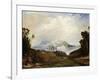 A View of Fairmont Waterworks, Philadelphia-Thomas Moran-Framed Giclee Print