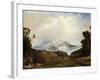 A View of Fairmont Waterworks, Philadelphia-Thomas Moran-Framed Giclee Print