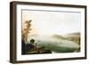 A View of Falmouth Harbour, 1678 (Oil on Canvas)-Hendrick Danckerts-Framed Giclee Print