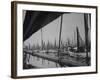 A View of Fishing Wharves in the Goteborg Harbour-Carl Mydans-Framed Premium Photographic Print