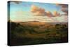 A View of Geelong, 1856-Eugen von Guerard-Stretched Canvas