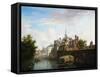 A View of Ghent-Pierre Francois De Noter-Framed Stretched Canvas