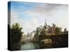 A View of Ghent-Pierre Francois De Noter-Stretched Canvas