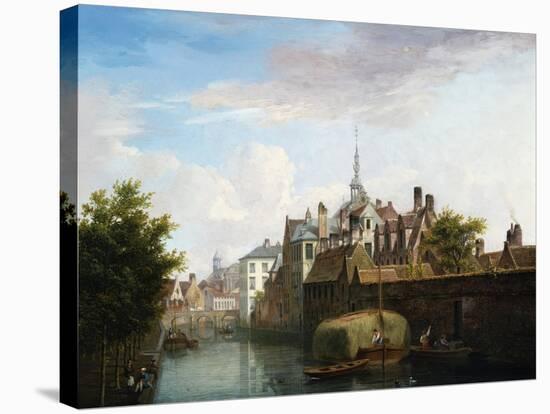 A View of Ghent-Pierre Francois De Noter-Stretched Canvas