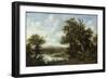 A View of Godstone, Surrey, 1829-Patrick Nasmyth-Framed Giclee Print