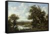 A View of Godstone, Surrey, 1829-Patrick Nasmyth-Framed Stretched Canvas