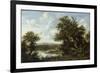 A View of Godstone, Surrey, 1829-Patrick Nasmyth-Framed Giclee Print