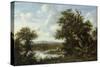 A View of Godstone, Surrey, 1829-Patrick Nasmyth-Stretched Canvas